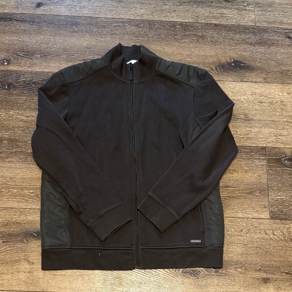 Calvin Klein gray full zip large
